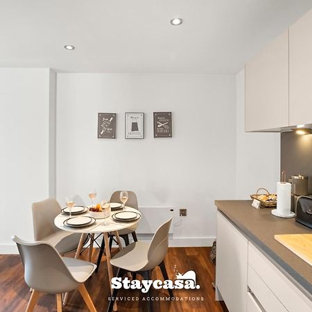 Spectacular Apartment Balcony View In City Centre Manchester Bagian luar foto