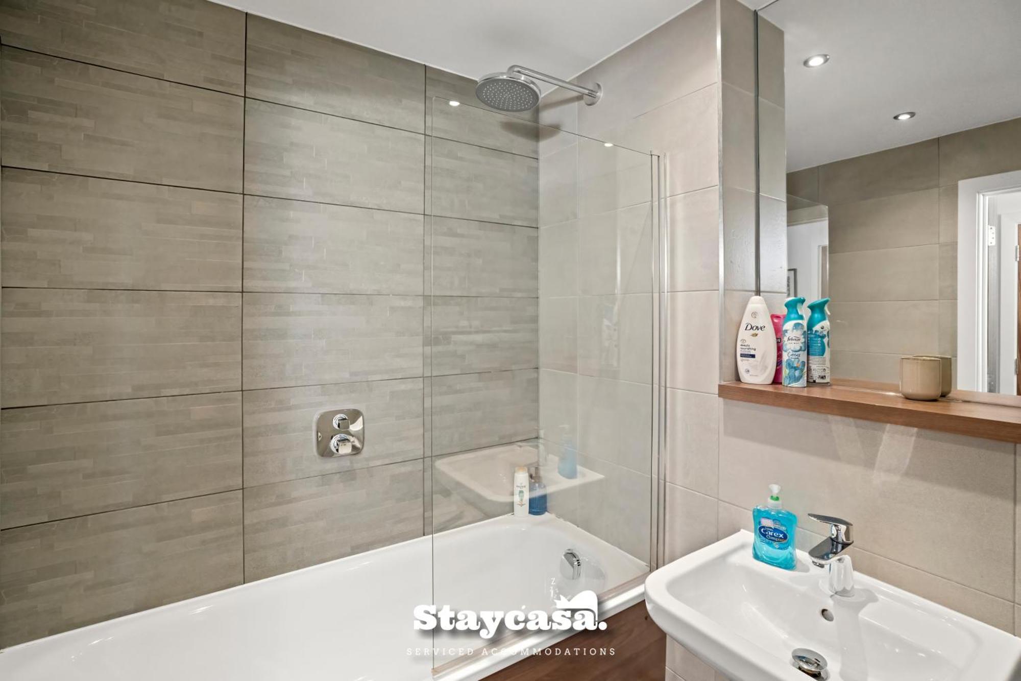 Spectacular Apartment Balcony View In City Centre Manchester Bagian luar foto
