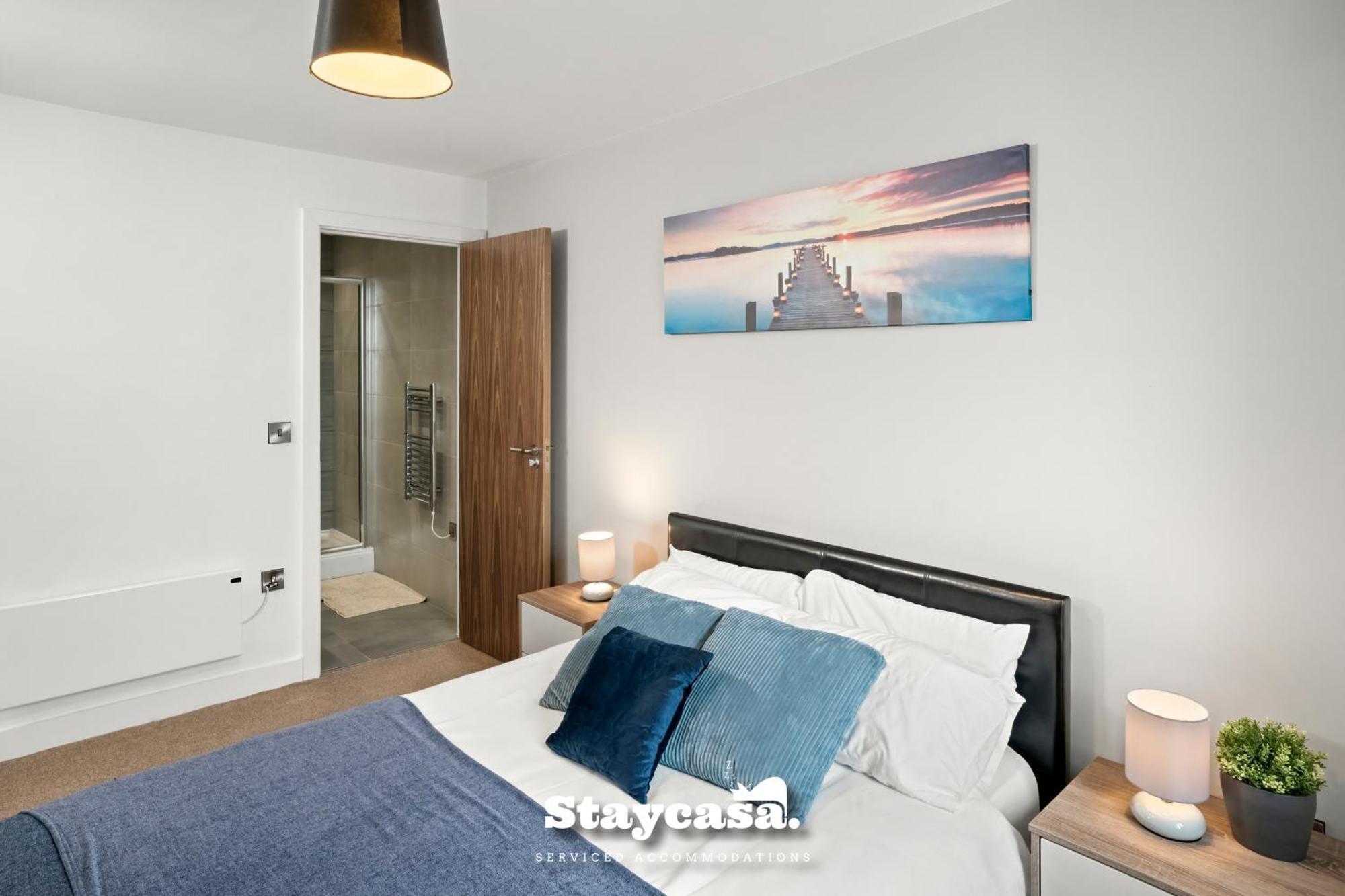 Spectacular Apartment Balcony View In City Centre Manchester Bagian luar foto
