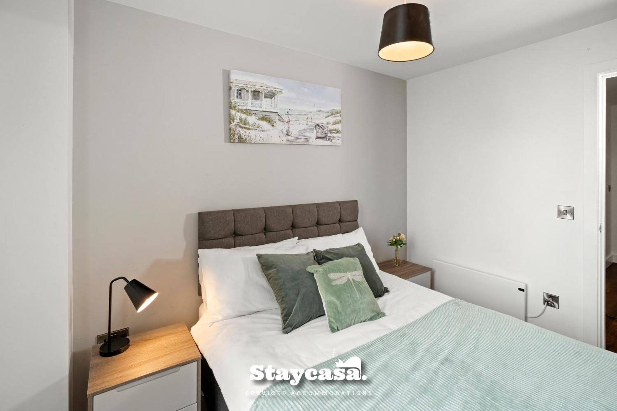 Spectacular Apartment Balcony View In City Centre Manchester Bagian luar foto